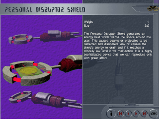 Personal Disruptor Shield